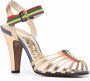 Salvatore Ferragamo Hoge hak sandalen Beige Dames - Thumbnail 4