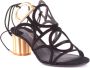 Salvatore Ferragamo Hoge Hak Sandalen Black Dames - Thumbnail 2