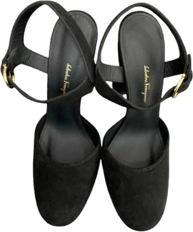 Salvatore Ferragamo Hoge hak sandalen Zwart Dames