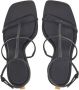 Salvatore Ferragamo Zwarte Sandalen met Runway Gancio T.10.5 Black Dames - Thumbnail 2