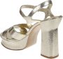 Salvatore Ferragamo Sonya Hoge Hak Sandalen Grijs Dames - Thumbnail 3