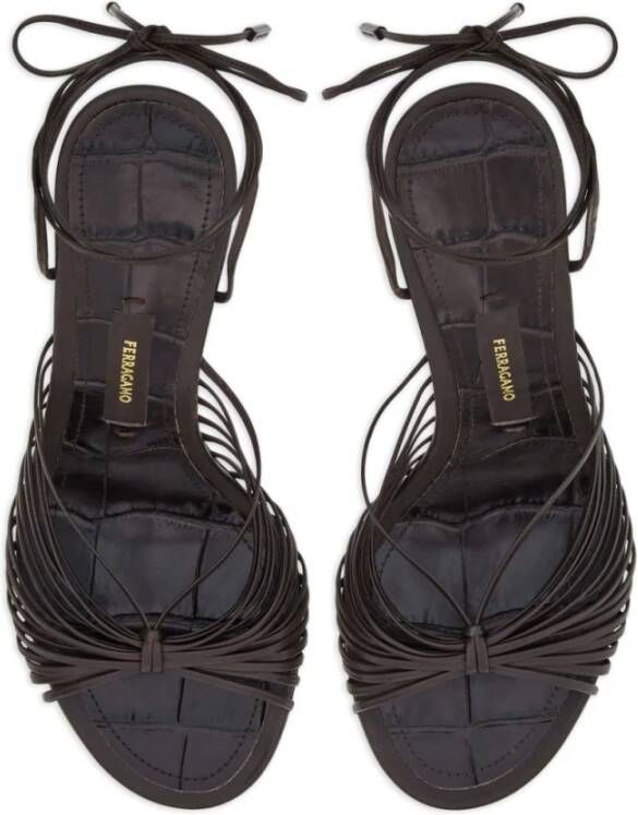 Salvatore Ferragamo Sandals Brown Dames