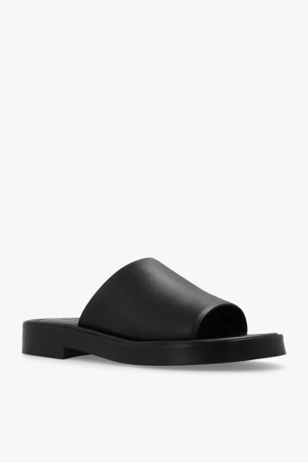 Salvatore Ferragamo Giunone slides Zwart Heren