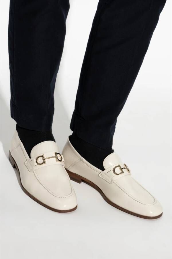 Salvatore Ferragamo Schoenen Biarritz type loafers Beige Heren