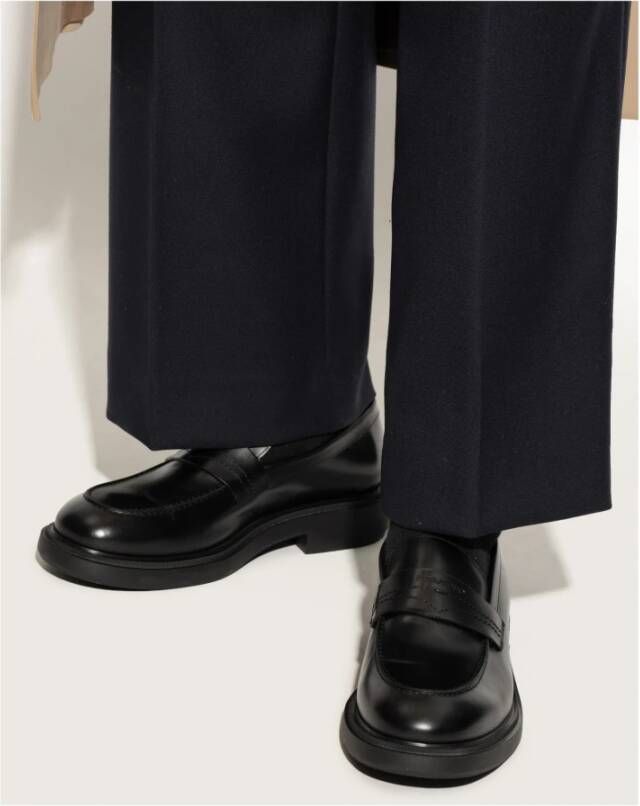 Salvatore Ferragamo Schoenen Caligola type loafers Black Heren