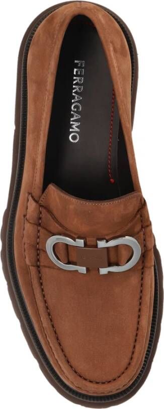 Salvatore Ferragamo Schoenen Cocoon type loafers Brown Heren