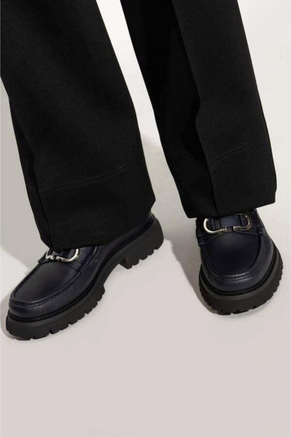 Salvatore Ferragamo Schoenen Cocoon type loarers Blue Heren