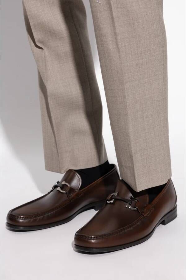 Salvatore Ferragamo Schoenen Grandioso2 type loafers Brown Heren