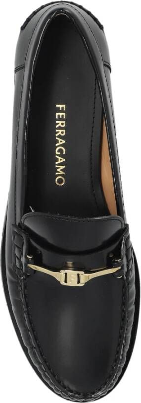 Salvatore Ferragamo Schoenen Harry type loafers Black Dames