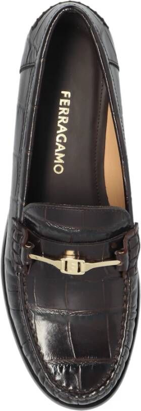 Salvatore Ferragamo Schoenen Harry type loafers Brown Dames
