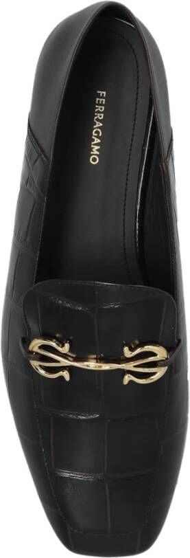 Salvatore Ferragamo Schoenen Louis loafers Brown Dames