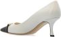 Salvatore Ferragamo Schoenen met hak Bria Beige Dames - Thumbnail 5