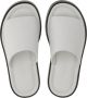 Salvatore Ferragamo Witte Leren Slippers White Dames - Thumbnail 4