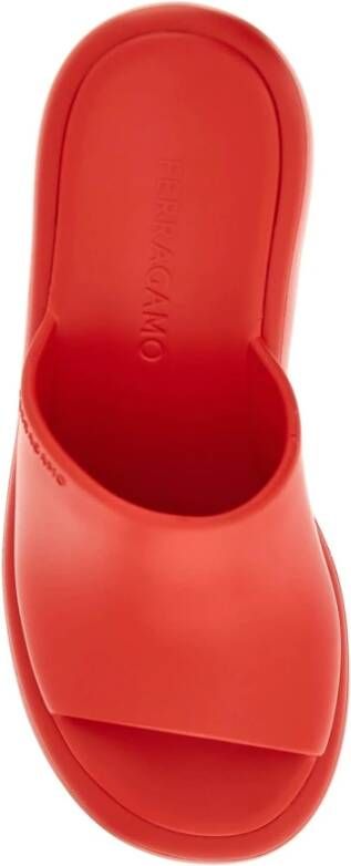 Salvatore Ferragamo Shoes Red Dames