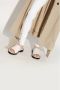 Salvatore Ferragamo Witte Leren Slippers White Dames - Thumbnail 6