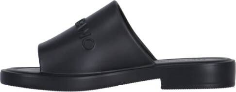 Salvatore Ferragamo Zwarte Slide Sandalen voor Dames Zwart Dames