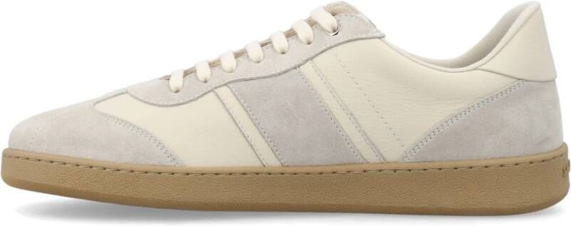 Salvatore Ferragamo Mascarpone-bone Sneakers Aw23 Beige Heren