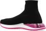 Salvatore Ferragamo Ninette sneakers with sock Zwart Dames - Thumbnail 4