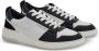 Salvatore Ferragamo Tweekleurige leren sneakers met logo White Heren - Thumbnail 13