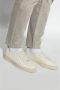 Salvatore Ferragamo Elegante Leren Sneakers White Heren - Thumbnail 6