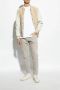 Salvatore Ferragamo Elegante Leren Sneakers White Heren - Thumbnail 7