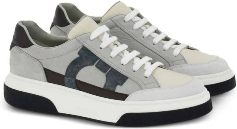 Salvatore Ferragamo Sneakers Gray Heren