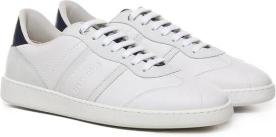 Salvatore Ferragamo Sneakers van kalfsleer White Heren