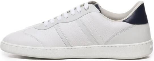 Salvatore Ferragamo Sneakers van kalfsleer White Heren