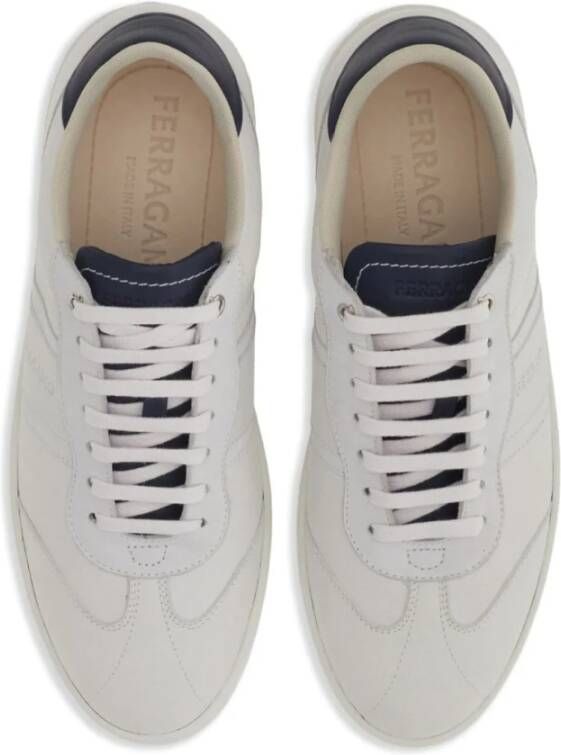 Salvatore Ferragamo Sneakers White Heren