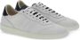 Salvatore Ferragamo Witte Logo-Debossed Leren Sneakers White Heren - Thumbnail 4