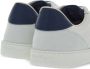 Salvatore Ferragamo Witte Logo-Debossed Leren Sneakers White Heren - Thumbnail 5