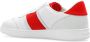Salvatore Ferragamo Sneakers van generfd leer met suède inzetstukken White Dames - Thumbnail 5