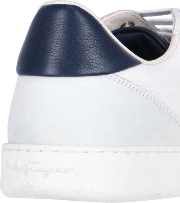 Salvatore Ferragamo Sneakers Wit Heren