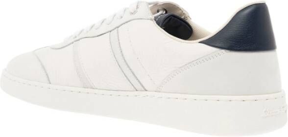 Salvatore Ferragamo Achille 1 Sneakers voor Heren Wit Heren