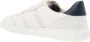 Salvatore Ferragamo Witte Leren Sneakers met Ingedrukt Logo White Heren - Thumbnail 5