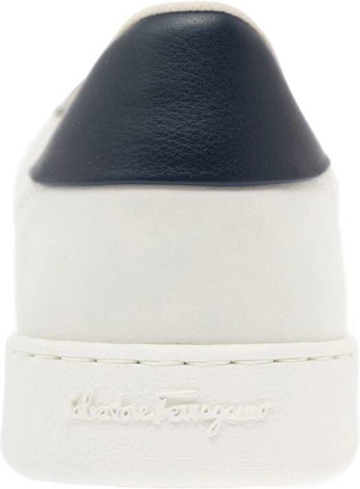 Salvatore Ferragamo Achille 1 Sneakers voor Heren Wit Heren