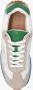 Salvatore Ferragamo Witte crème en groene sneakers White Heren - Thumbnail 6