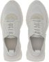 Salvatore Ferragamo Witte Gebreide Lage Sneakers met Gancini Plaque White Heren - Thumbnail 2