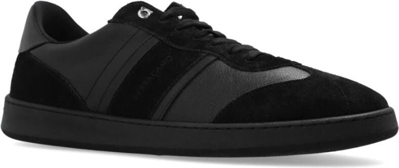 Salvatore Ferragamo Achille sneakers Zwart Heren