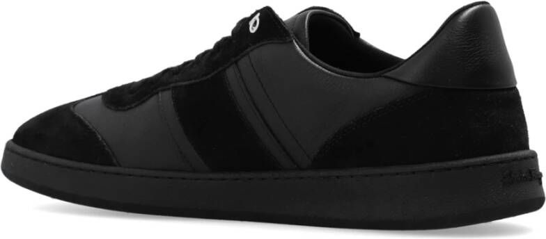 Salvatore Ferragamo Achille sneakers Zwart Heren