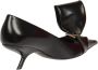 Salvatore Ferragamo Zwarte Ferragamo Sandalen met Hak Zwart Dames - Thumbnail 5