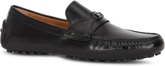 Salvatore Ferragamo Heren Moccasins Nero New Biscotto Black Heren