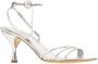 Salvatore Ferragamo Stijlvolle Sandalen Gray Dames - Thumbnail 2