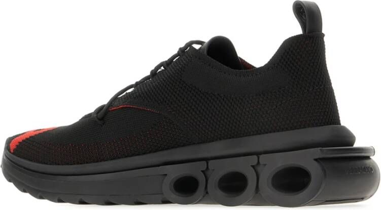 Salvatore Ferragamo Stijlvolle Sneakers voor Dagelijks Gebruik Black Heren