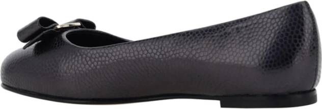 Salvatore Ferragamo Luxe Ballerina Flats Black Dames