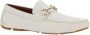 Salvatore Ferragamo Witte loafers met Gancini-plaque White Heren - Thumbnail 2