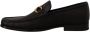 Salvatore Ferragamo Zwarte Kalfsleren Grandioso2 Herenschoenen Black Heren - Thumbnail 5