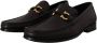 Salvatore Ferragamo Zwarte Kalfsleren Grandioso2 Herenschoenen Black Heren - Thumbnail 7