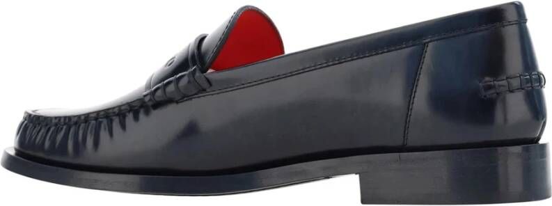 Salvatore Ferragamo Zwarte Leren Loafer Schoenen Black Dames