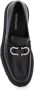 Salvatore Ferragamo Zwarte Leren Loafers met Metalen Detail Black Heren - Thumbnail 4